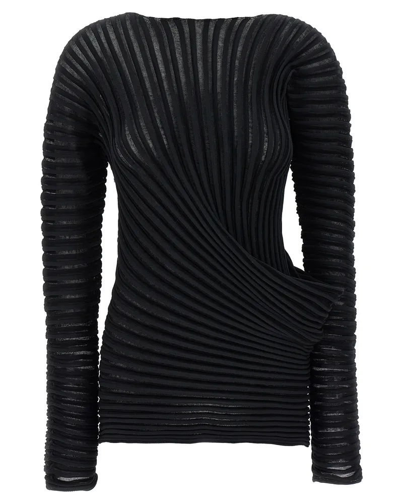 Issey Miyake Stream' Top Black