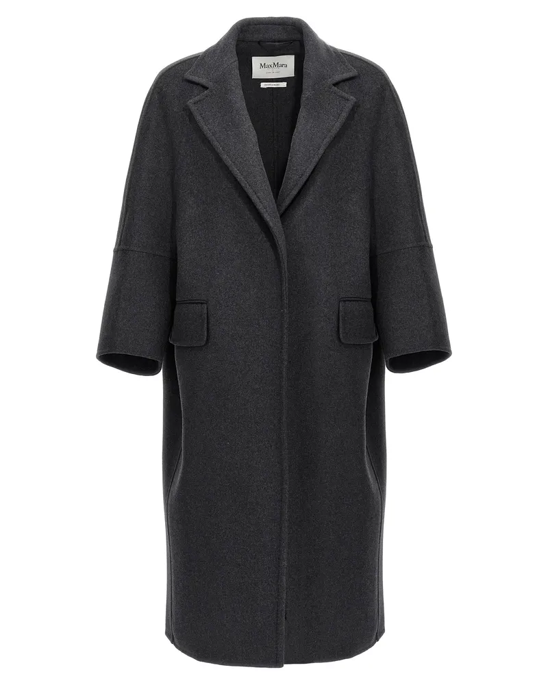 Max Mara Asburgo' Mantel Gray