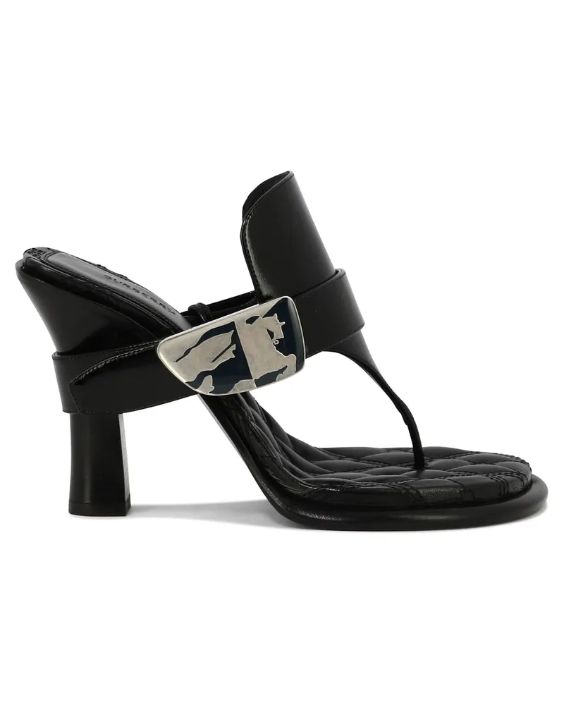 Burberry Bay" Sandalen Black