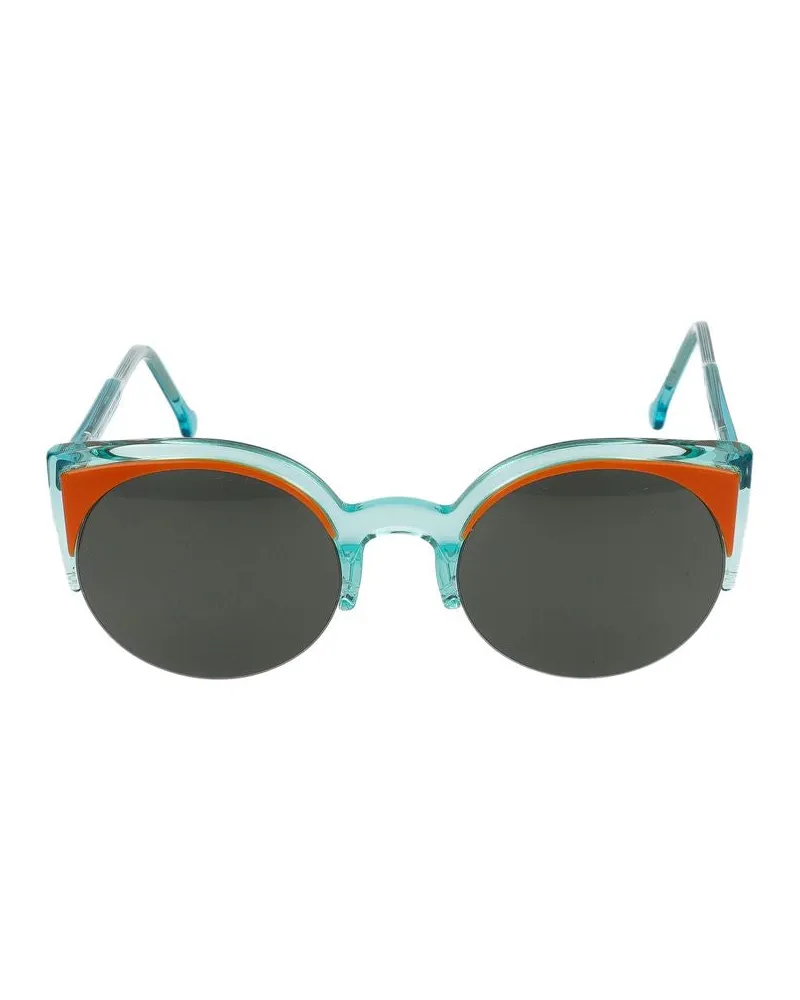 RETROSUPERFUTURE Sonnenbrillen  Lucia Oberfläche Anice Black /22/145 Schwarz
