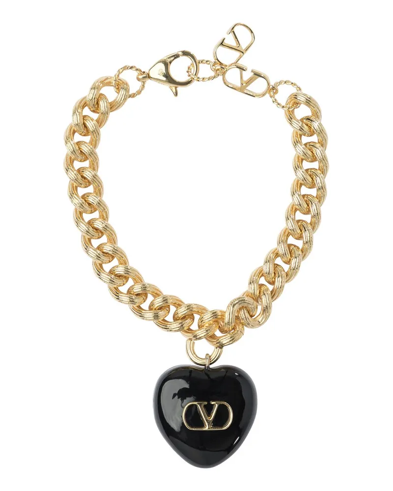 Valentino Garavani Coeur Royal“-Armband Gold