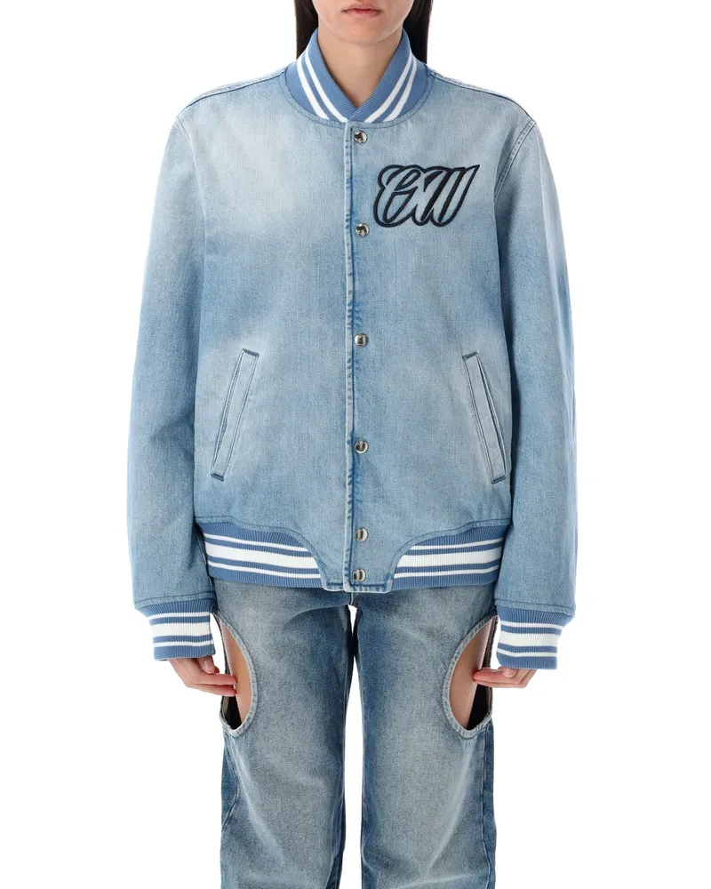 OFF-WHITE Aus weißen Schichten blau Blue