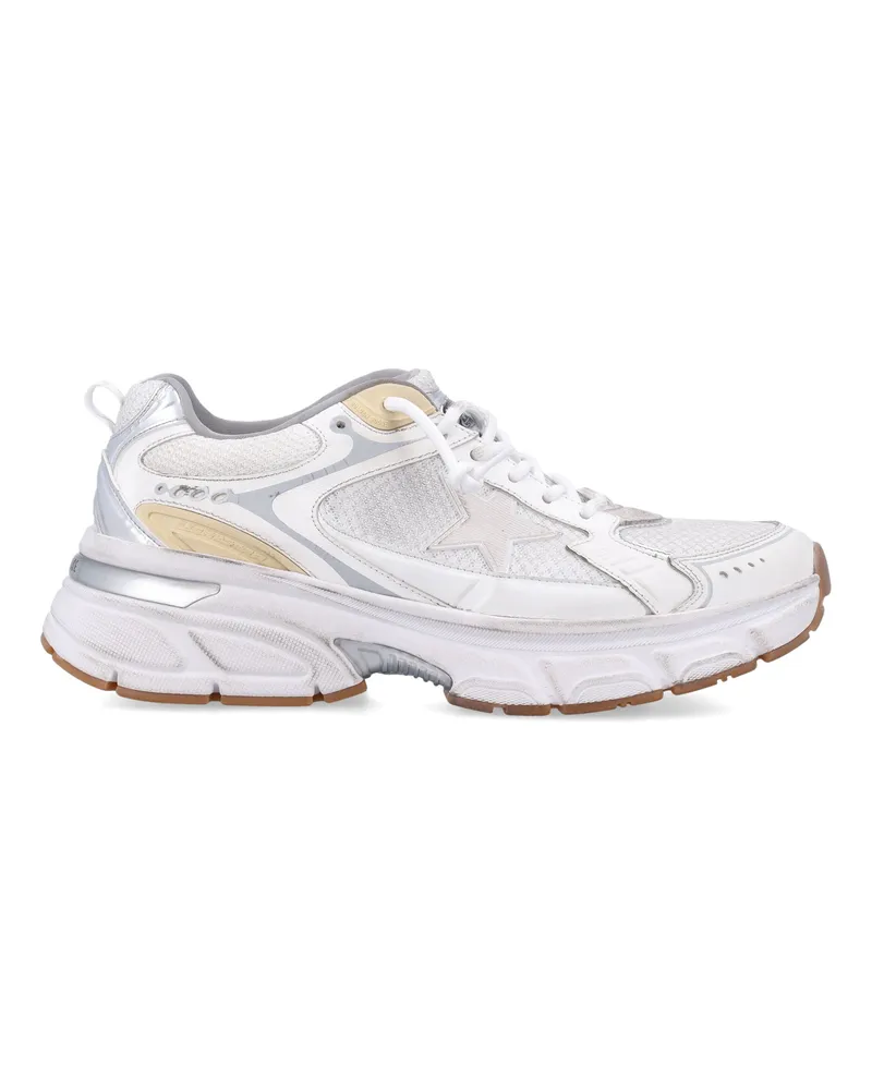 Golden Goose Goldene Gänse -Turnschuhe weiß White
