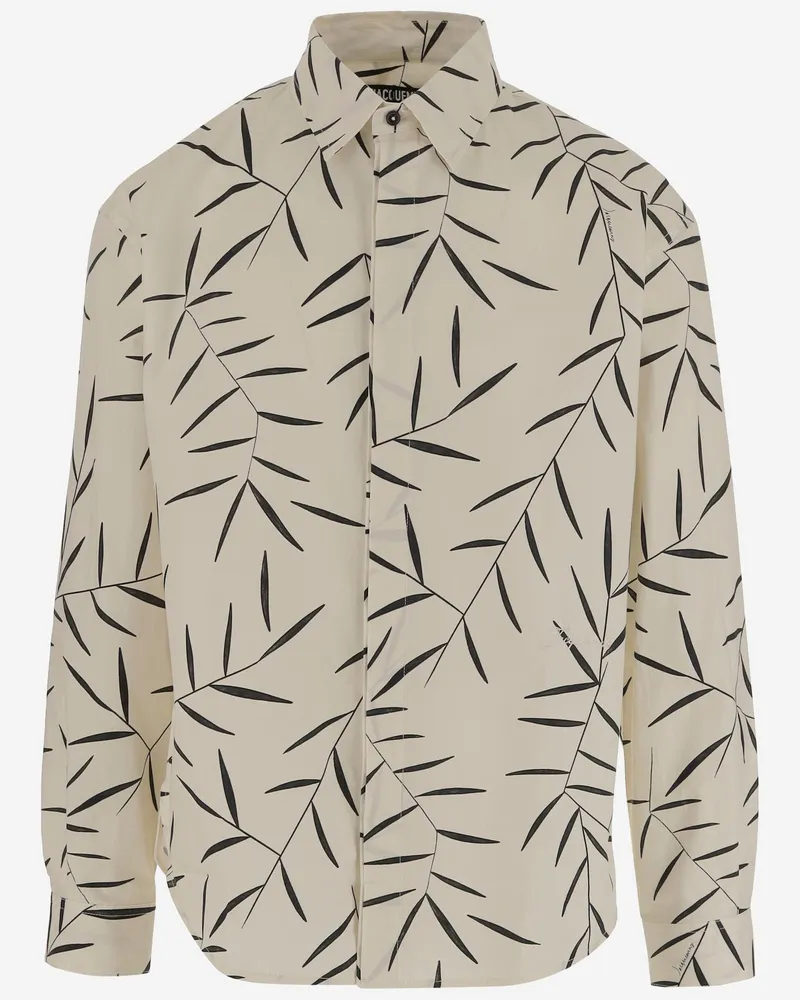 Jacquemus Simon Baumwollhemd White