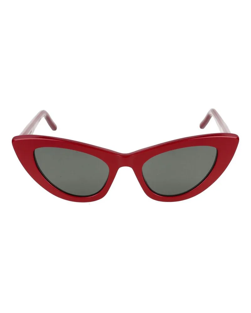 Saint Laurent Sonnenbrille  SL 213 LILY 018 rotes Grau /21/145 018