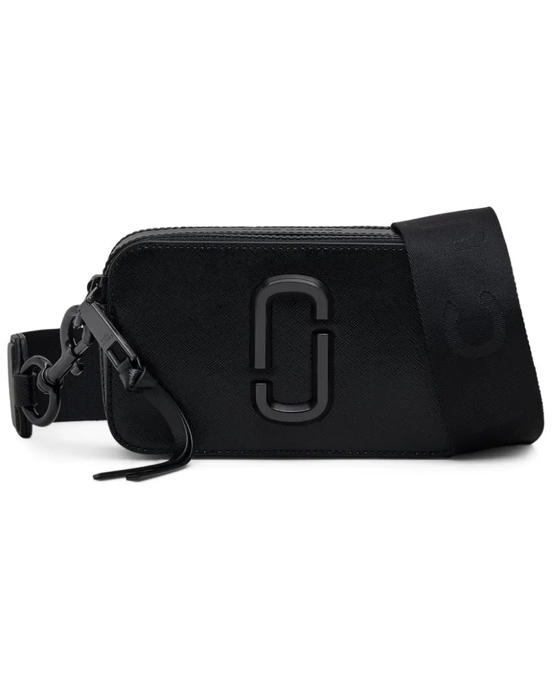 Marc Jacobs die Snapshot -Leder -Crossbody -Tasche Black