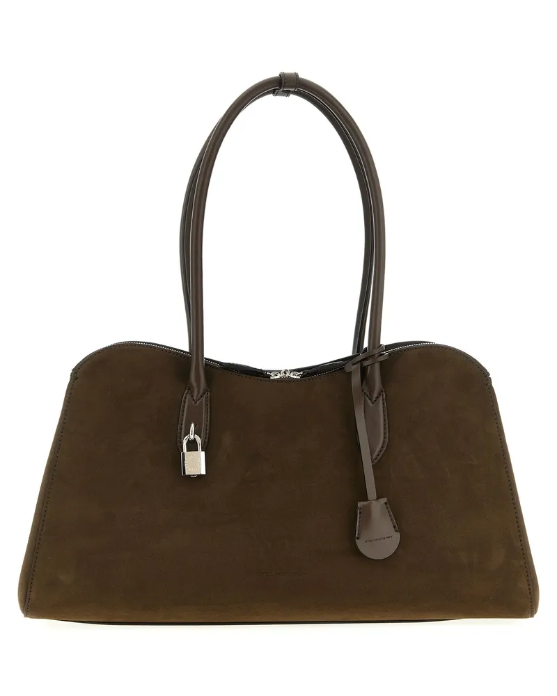 Stella McCartney Ryder Open“ Umhängetasche Brown