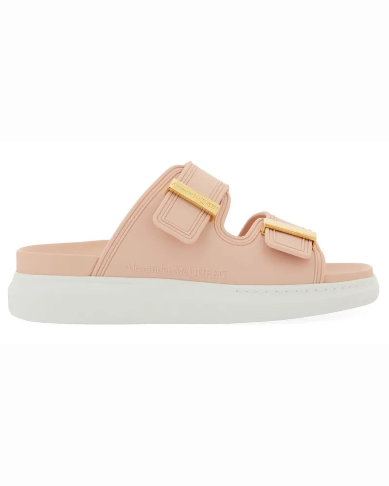 Alexander McQueen Alexander MC Queen übergroße Hybridsandale übergroß Pink