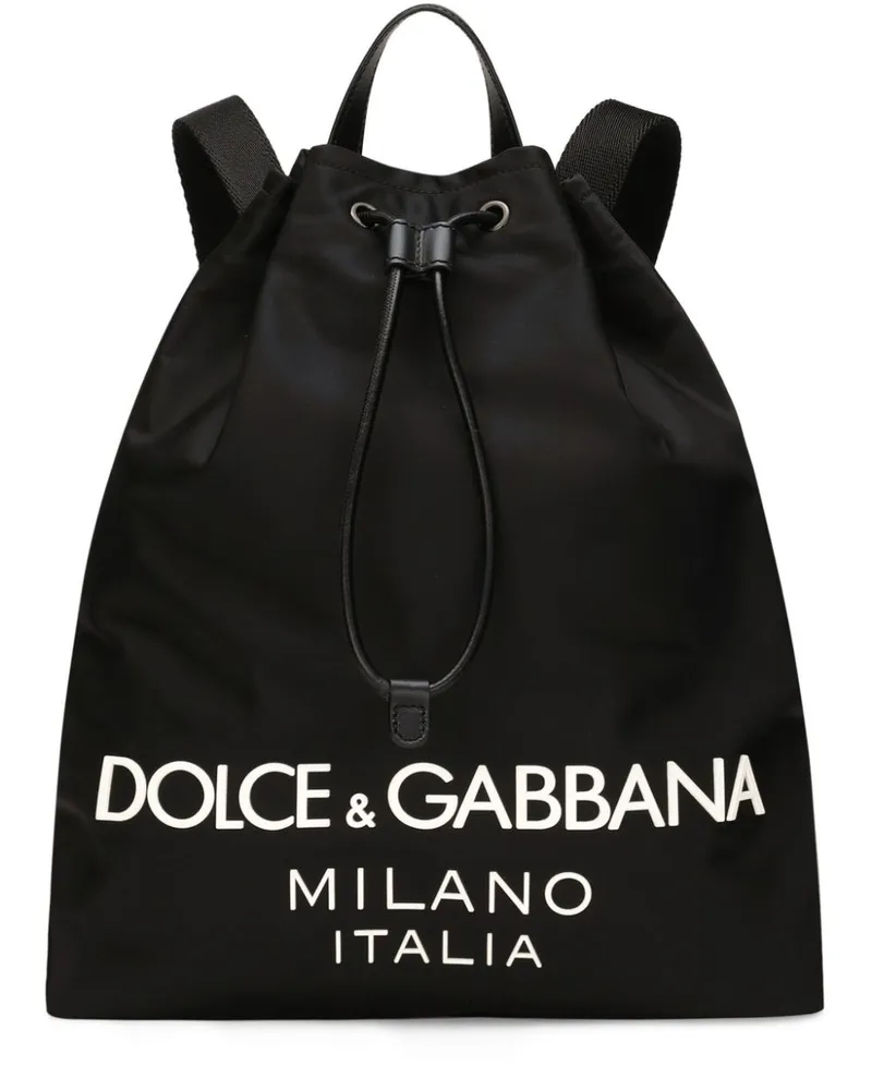 Dolce & Gabbana Rucksack mit Druck Green