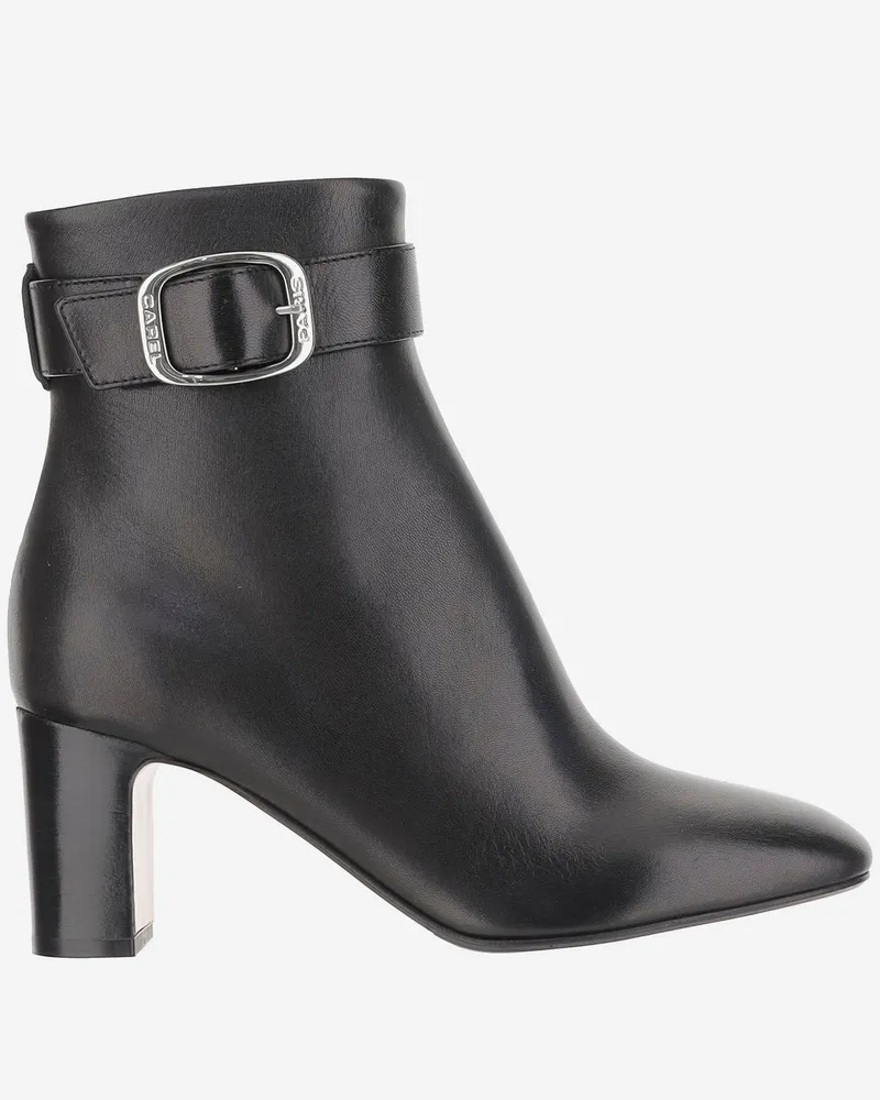 Carel Thelma Leder -Knöchelstiefel Black