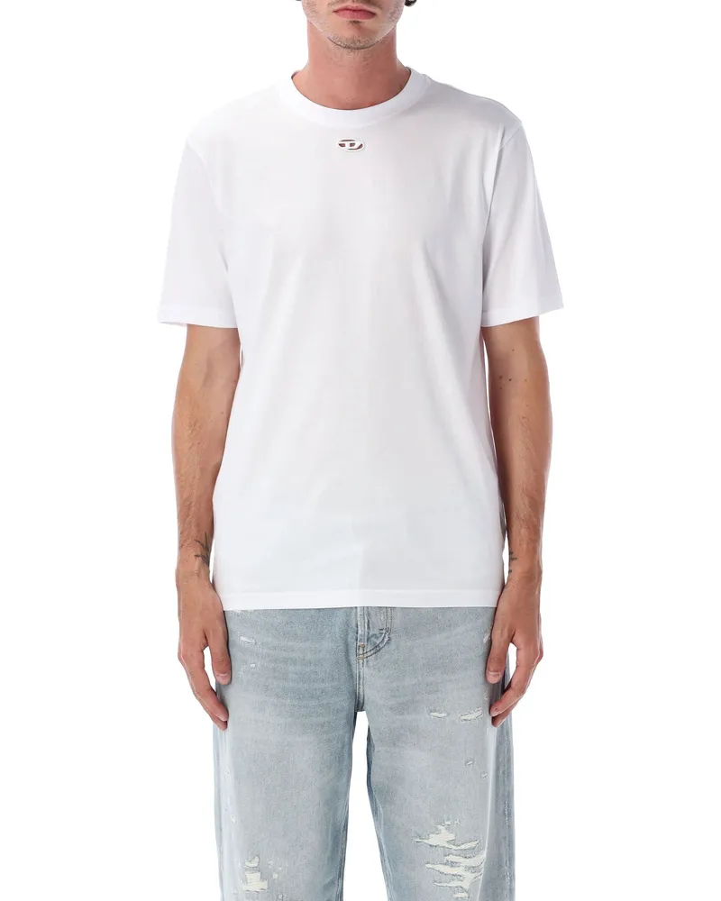 Diesel T -Shirts und Polos weiß White