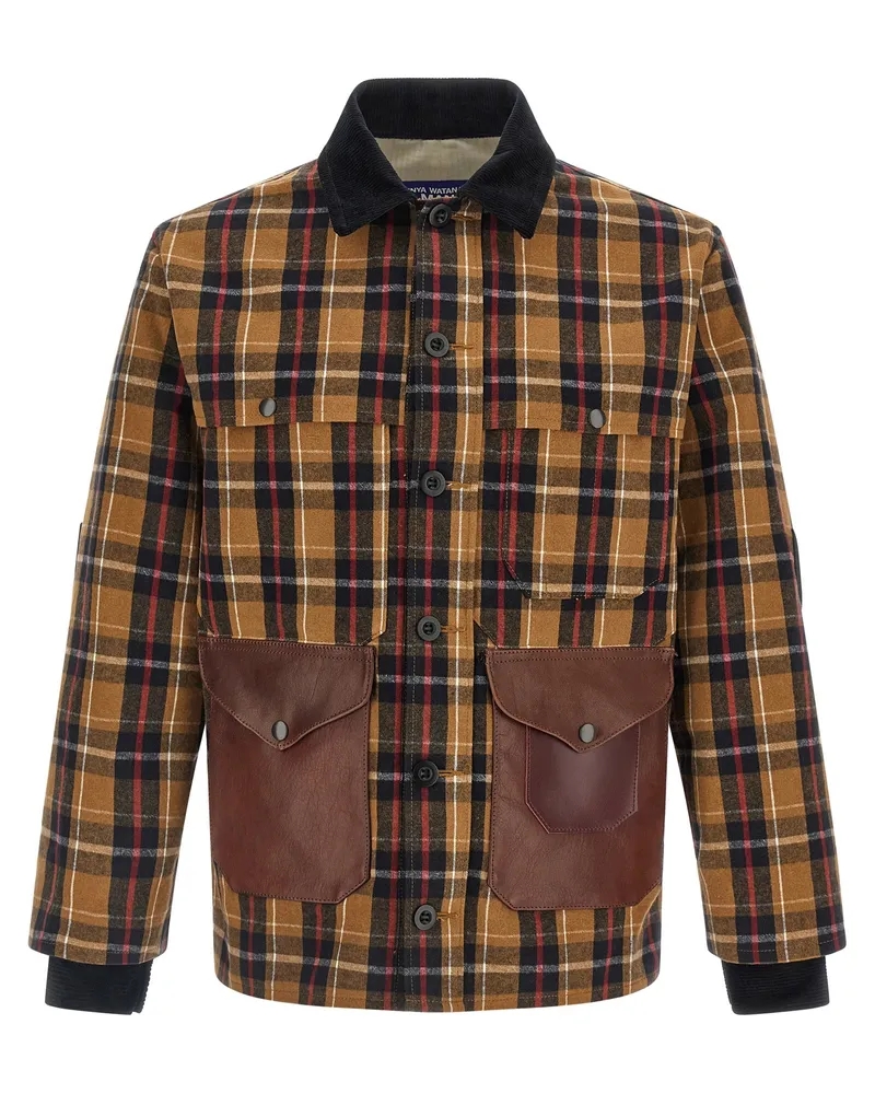 Junya Watanabe Filson X Junya Watanabe Patchwork-Jacke Multicolor