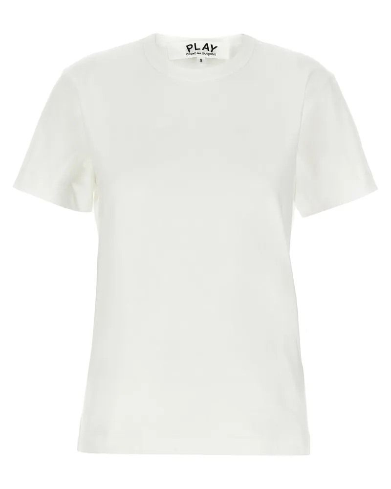 Comme des Garçons Comme des Garçons spielen 'Heart Patch' T -Shirt White