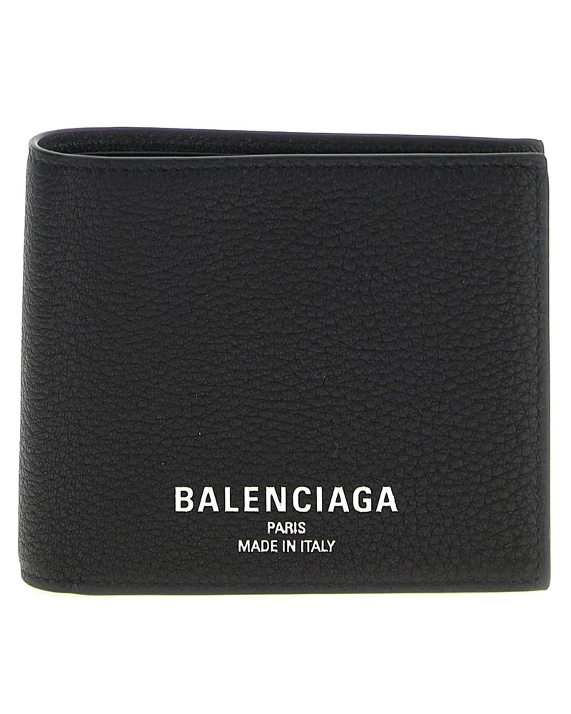 Balenciaga Quadrato Credit“-Geldbörse Black