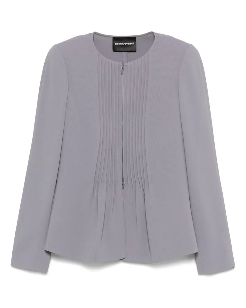 Emporio Armani Crewneck Blazerjacke Grey