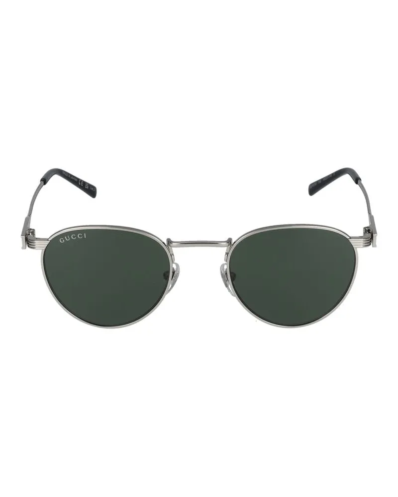 Gucci Sonnenbrille  GG1875 S 002 Silber Silber Green /21 /145 002