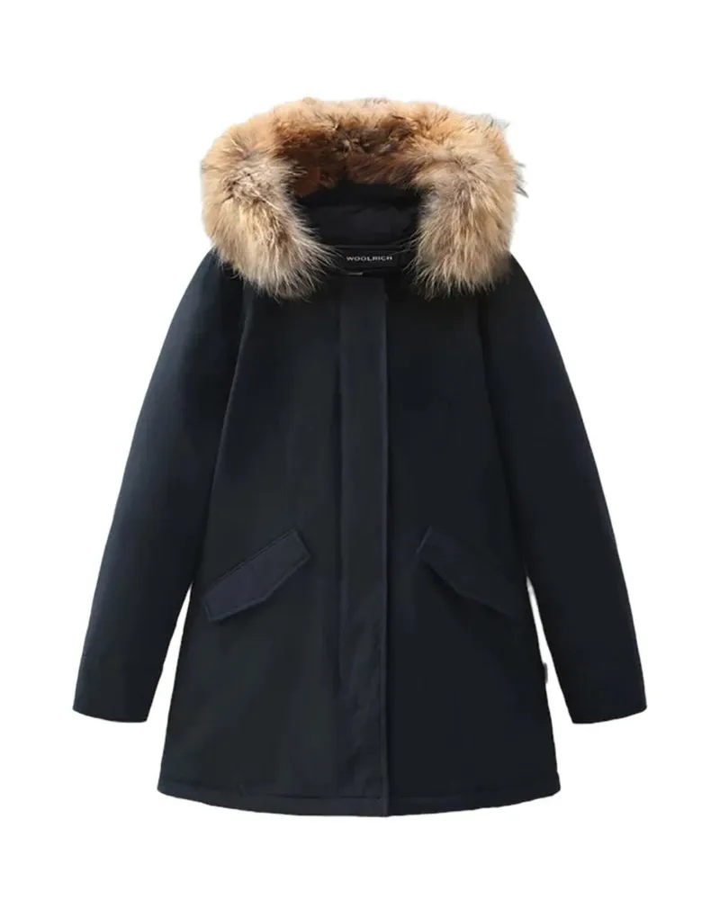 Woolrich Arctic Waschbärparka Blue