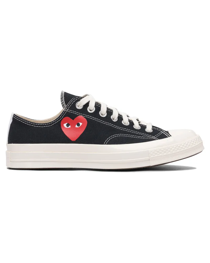 Comme des Garçons Comme des Garçons spielen Sneakers und schlüpfen Black