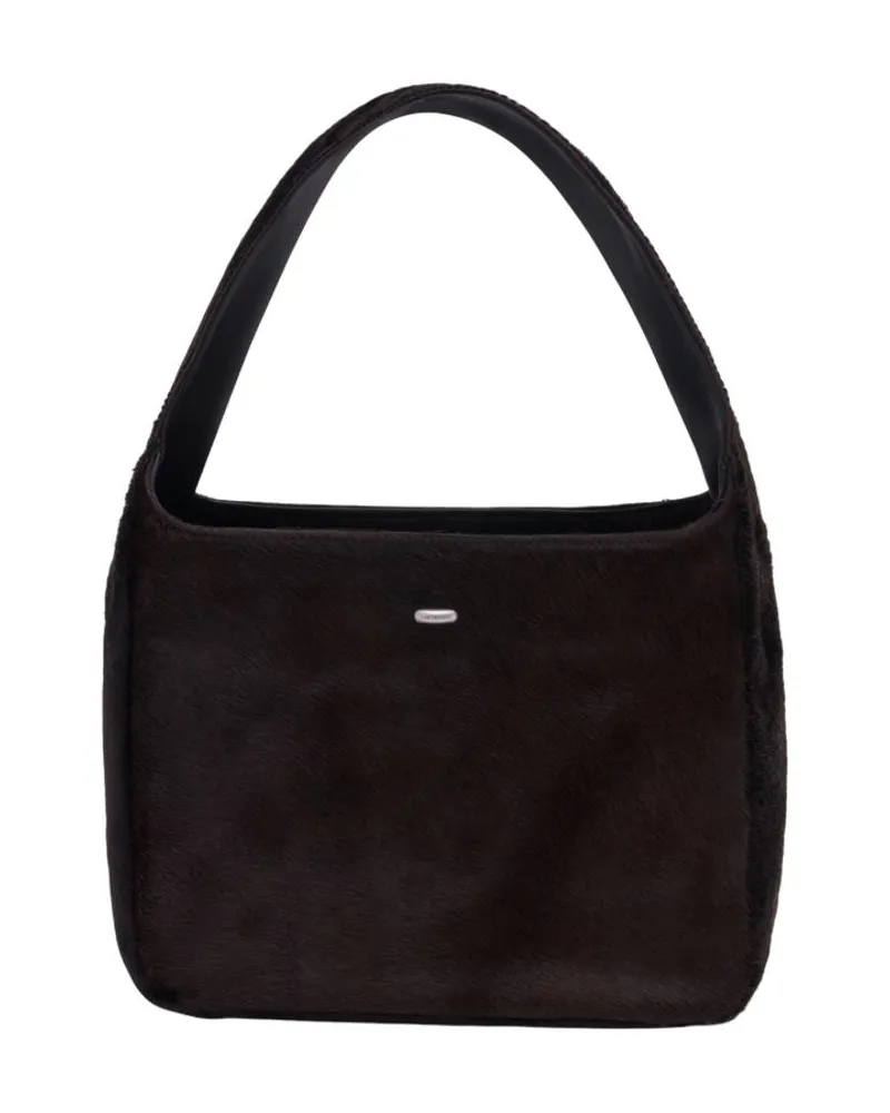 Our Legacy Brick Umhängetasche  Leder Braun Braun