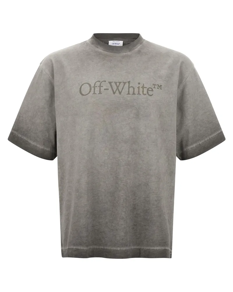 OFF-WHITE Waundry Skate' T -Shirt Gray