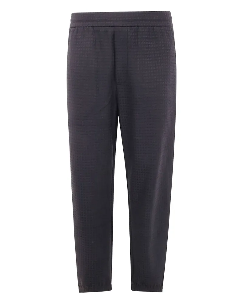 Emporio Armani Cotton Sweathose Black