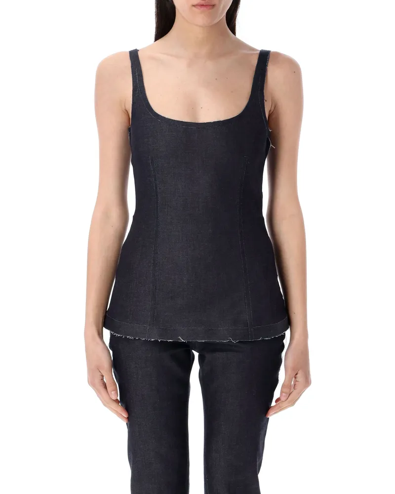 Marni Top Blue Blue