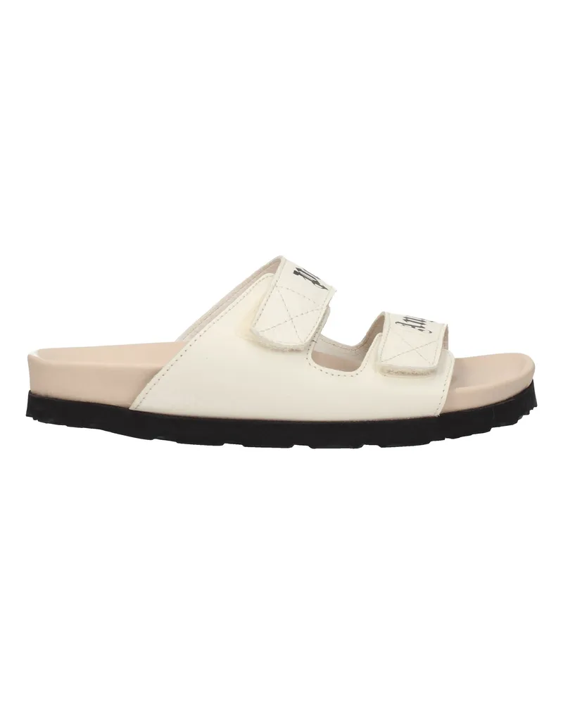Palm Angels Damens Sandalen aus beigem Leder -