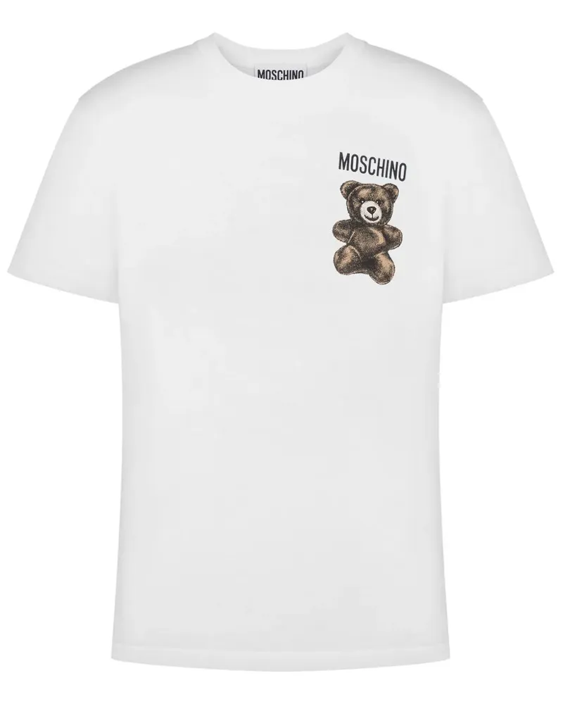 Moschino T -Shirt mit Teddybärendruck 1001