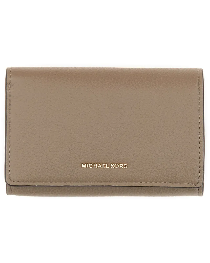 Michael Kors Michael von Michael Kors Leder Brieftasche Dove