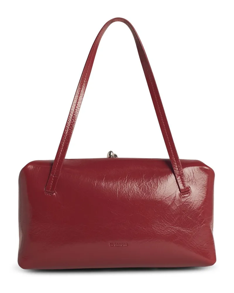 Jil Sander Goji Kissen 'kleines Burgunder -Lear -Kissen Kissen Bordeaux