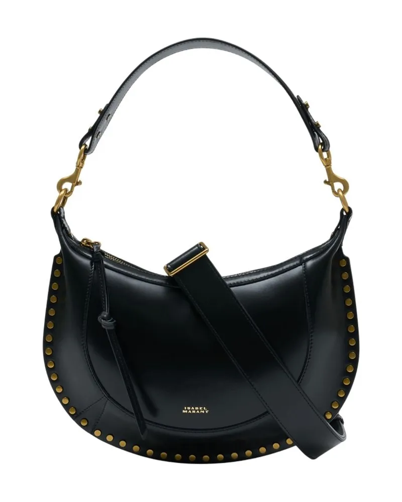 Isabel Marant Naoko Gz Umhängetasche  Leder Schwarz Schwarz