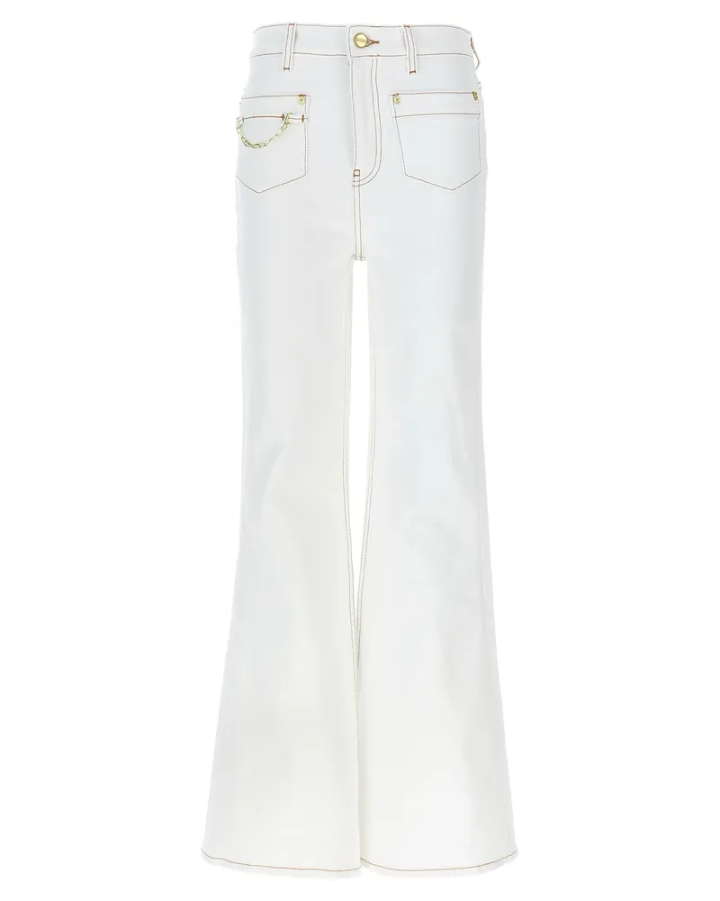 Ganni Goddi' Jeans White