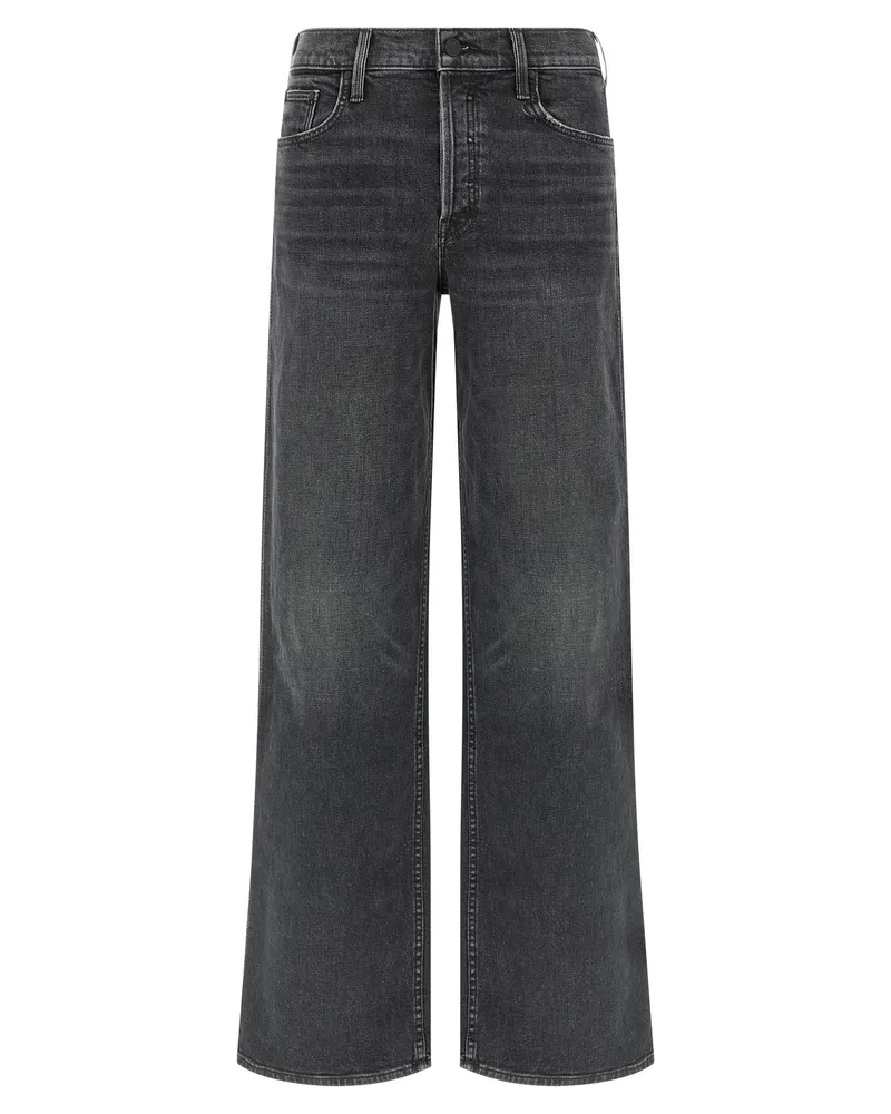 Mother Mutter 'The Smoothie Sneak' Jeans Black
