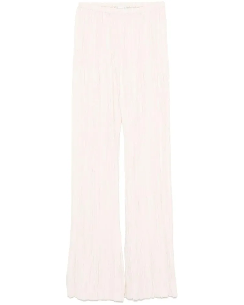 forte_forte Faltenkrepphose Ivory