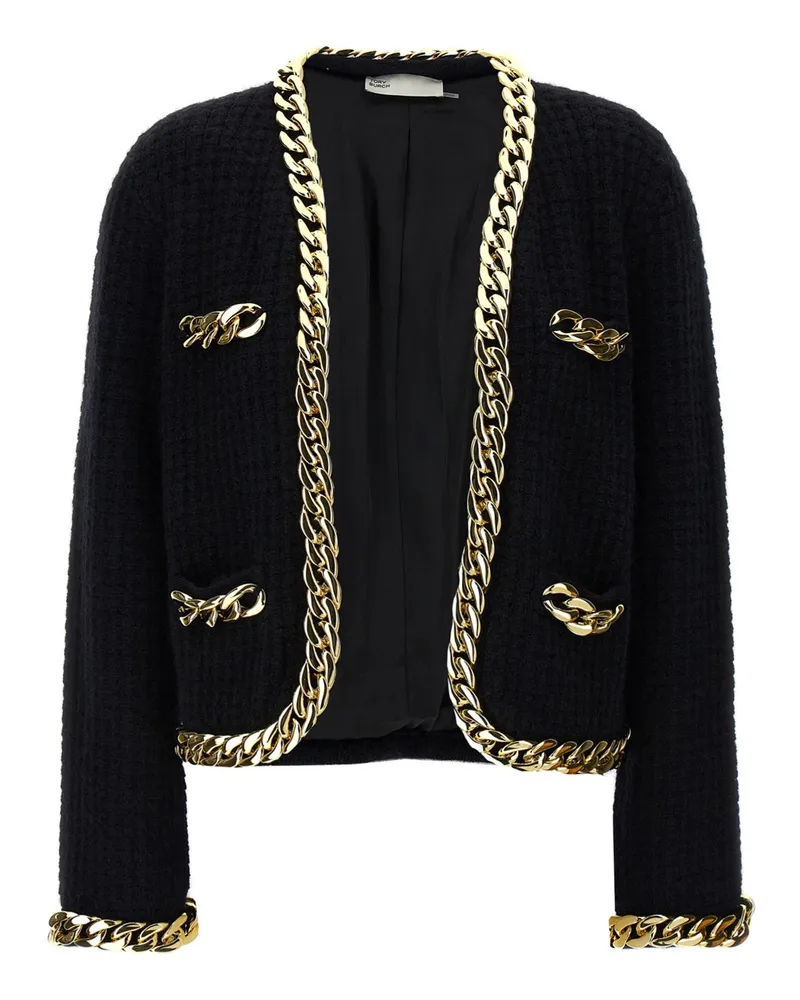 Tory Burch Kendra Chain' Jacke Black