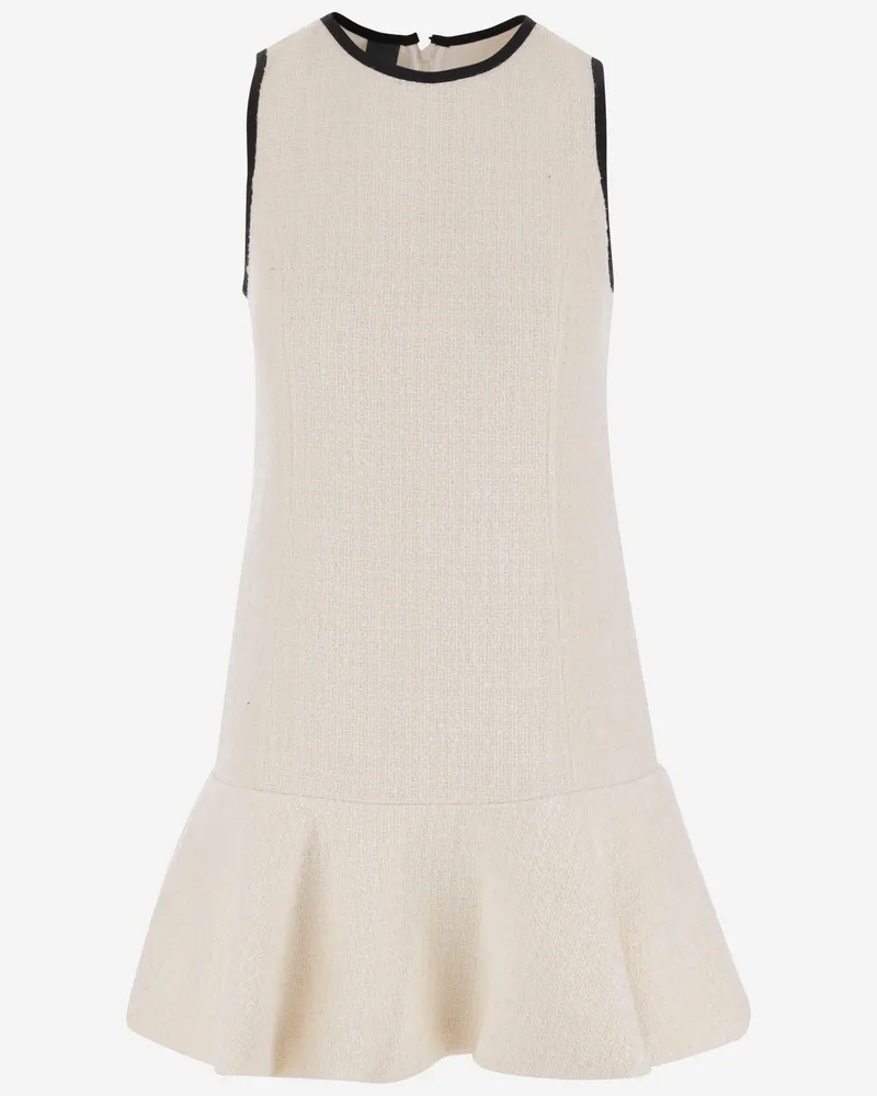 Pinko Cotton Mischkleid White
