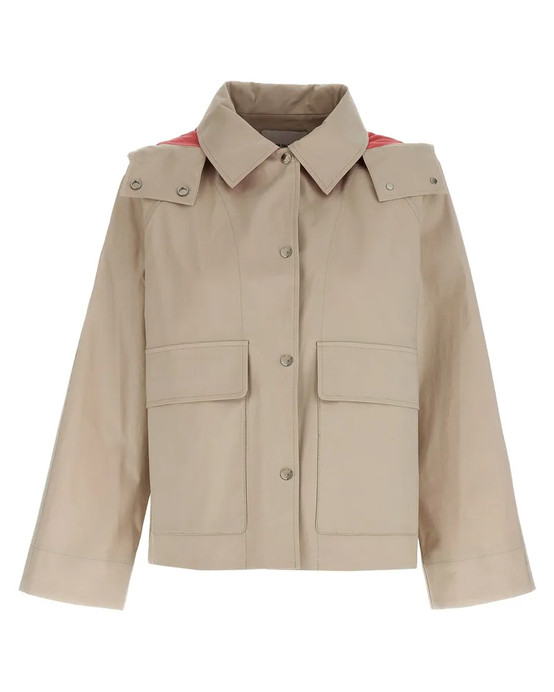 Yves Salomon Armee Yves Salomon 'Honolulu' Jacke Beige