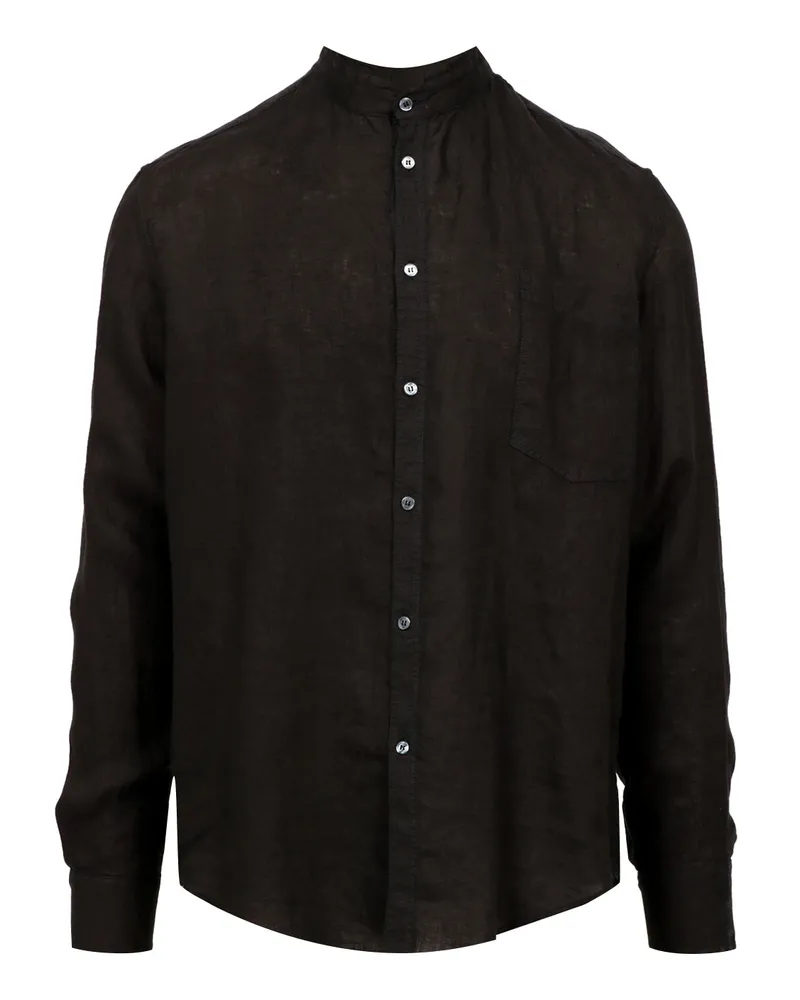 Mauro Grifoni Hemden schwarz Black