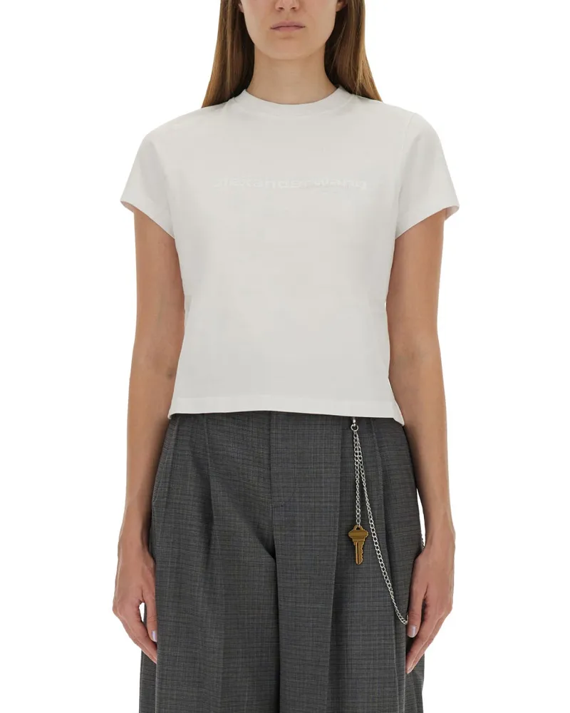 Alexander Wang T -Shirt mit Logo White