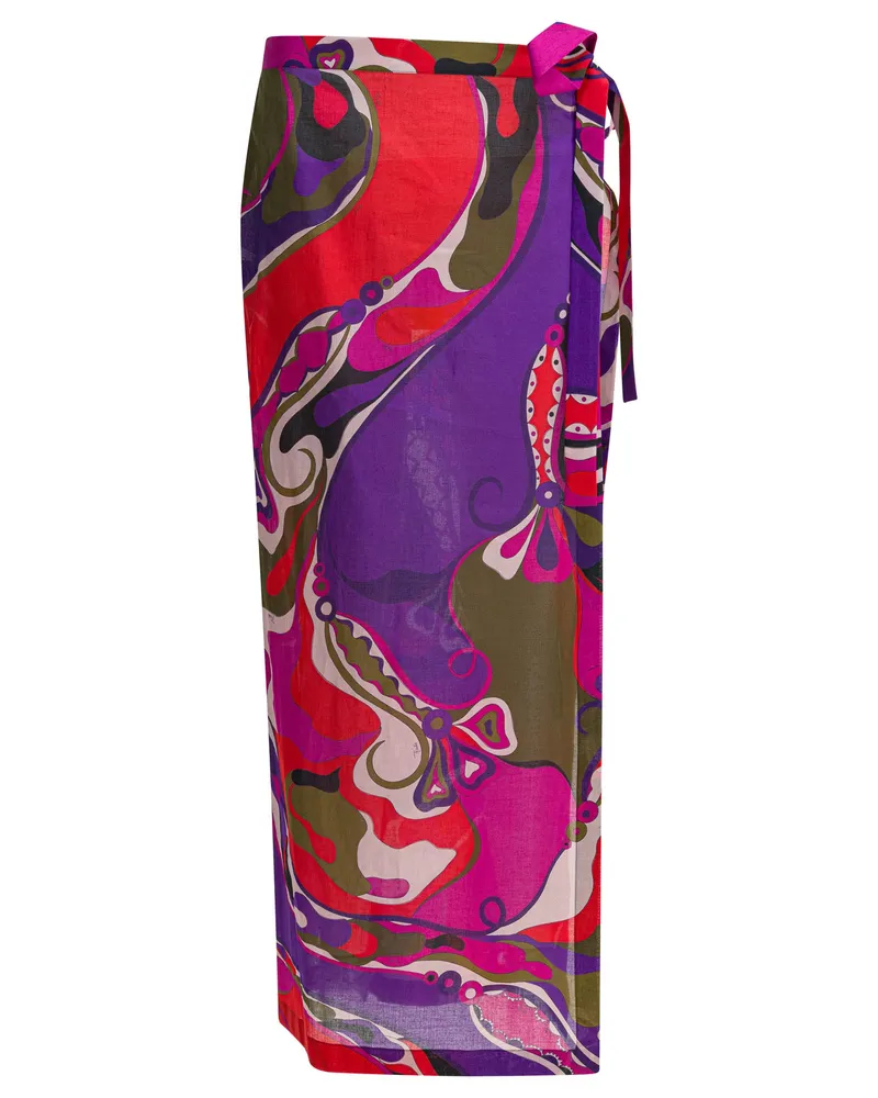 Emilio Pucci Orchidee“ Pareo Purple