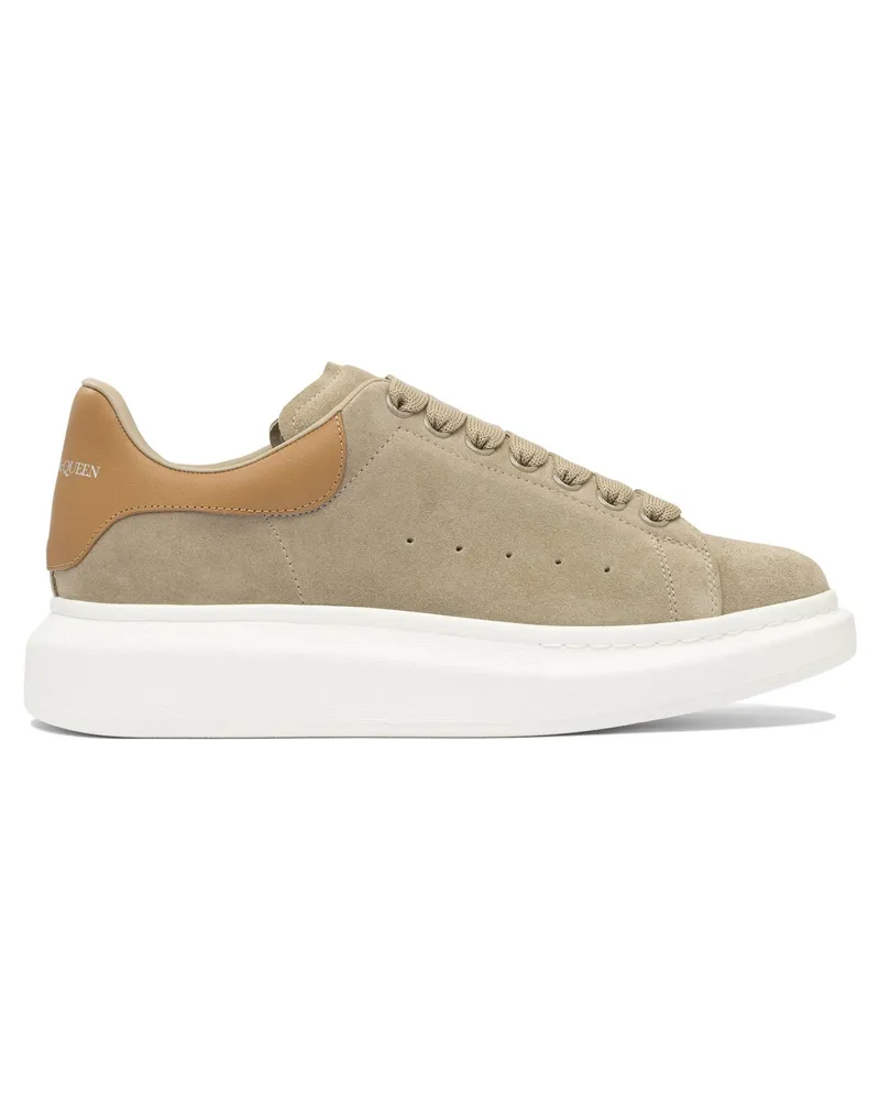 Alexander McQueen Alexander Mc Queen Sneaker mit Obermaterial aus Leder und Gummisohle Beige