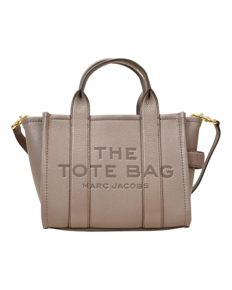 Marc Jacobs Die kleine Einkaufstasche  Zementleder Beige