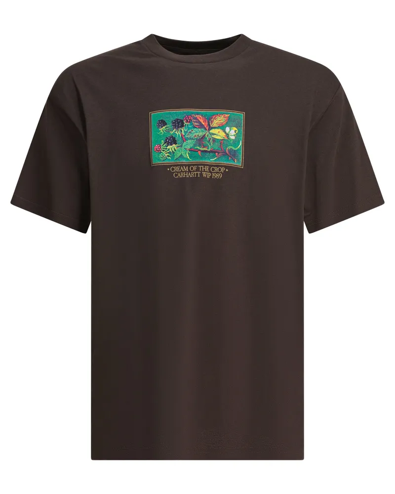 Carhartt WIP S/S „Cream Of The Crop“-T-Shirt Brown