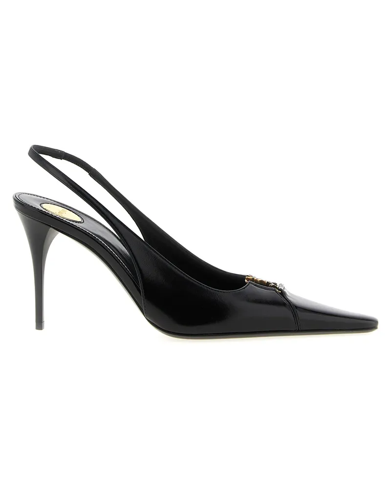 Saint Laurent Babylone“ Slingbacks Black