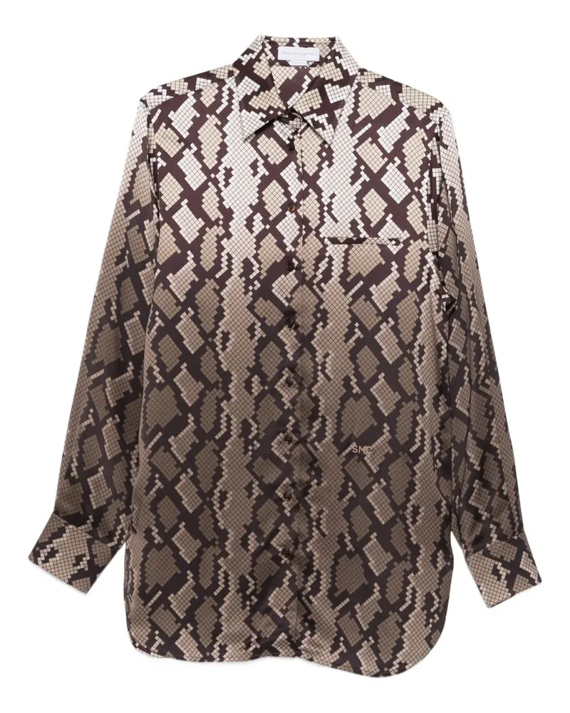 Stella McCartney Bedrucktes Hemd von Ivory