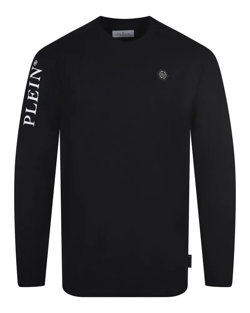 Philipp Plein Pullover aus Baumwolle Black