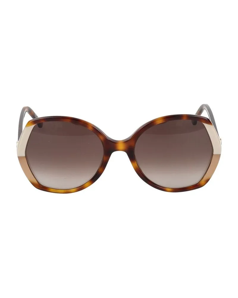 Carolina Herrera New York Sonnenbrille  CH 0051/S C1 H Havanna Elfenbein /20/145 C1h