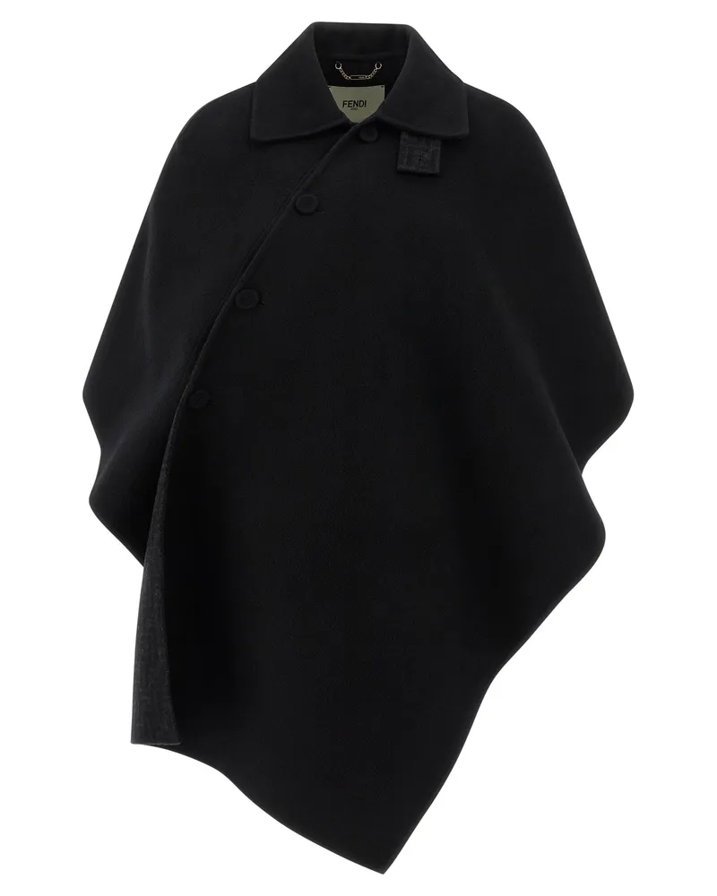 Fendi Doppelwolle' Kap Black