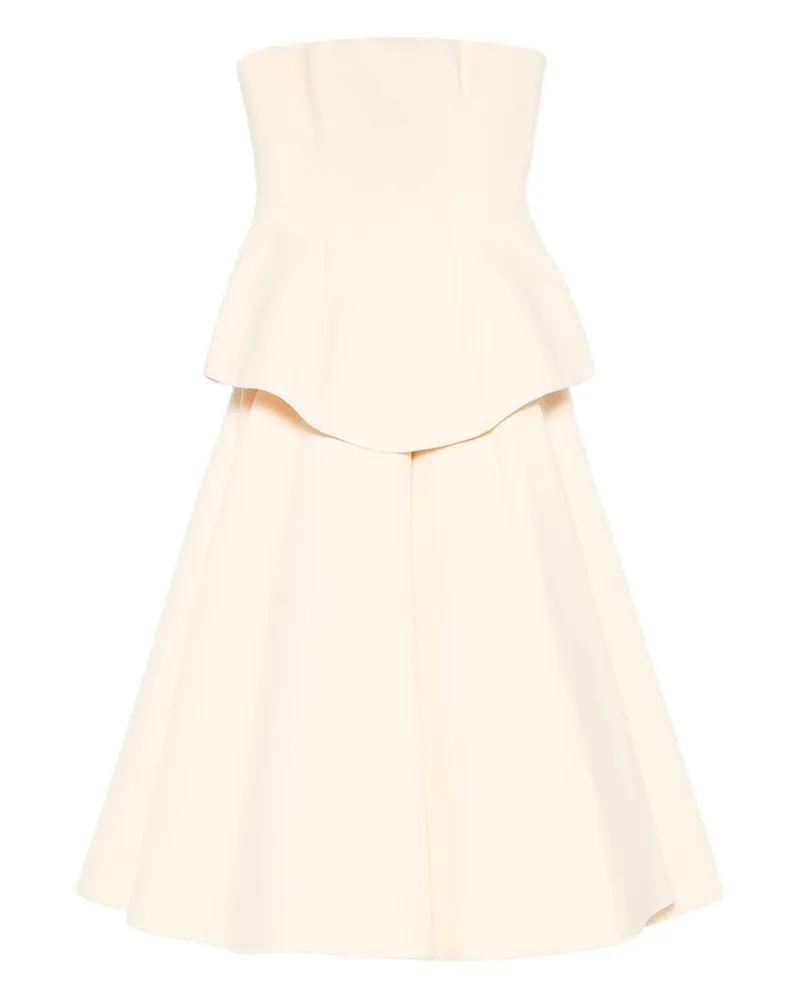 Solace London Ada Maxikleid White