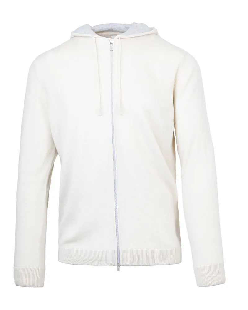 Eleventy ELEGSY MAGLIA Full Reißverschluss Beige Sand